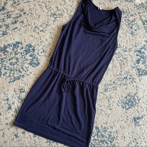 Lanston cotton dress racer back